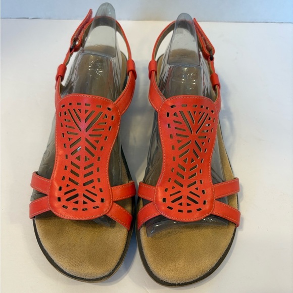 Naturalizer Jarreau Orange open toe sandals size 9 M - Picture 11 of 11